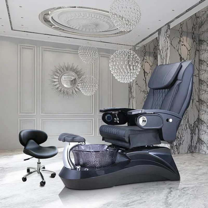 

Роскошный современный разрядный насос для маникюрного салона без трубки, вращающийся вращающийся для ног, оптовая продажа по низкой цене для массажных стульев