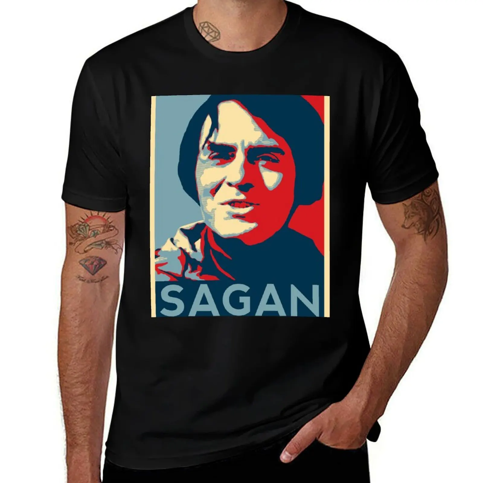 

Sagan Carl T-Shirt Big Size Loose Fit Tee Shirt