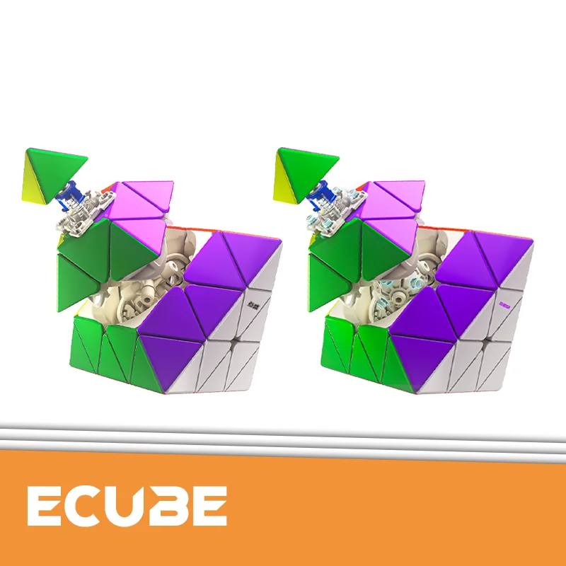 [ECube] DianSheng CTO Core Cubo magnético no magnético Galaxy Cluster esquina girando octaedro magnético doble ajuste