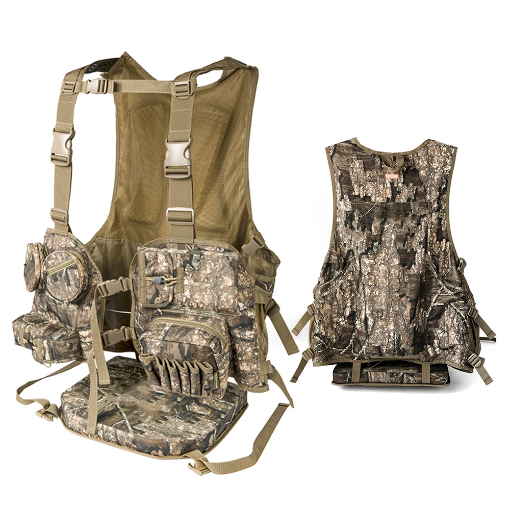 

Waterproof Outdoor Shooting Hunting Clothes Camouflage Hunting Turkey Vest