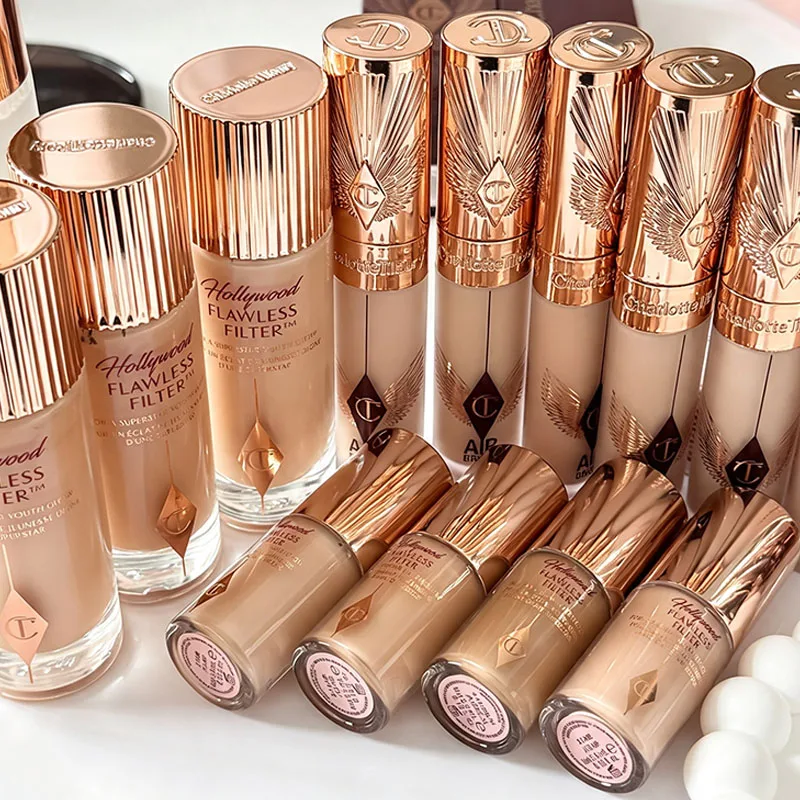 Charlotte 6 Colors Concealer Base Makeup Stick Setting Spray Pressed Powder Long-lasting Moisturizing Tilbury Portable Makeup - view 5