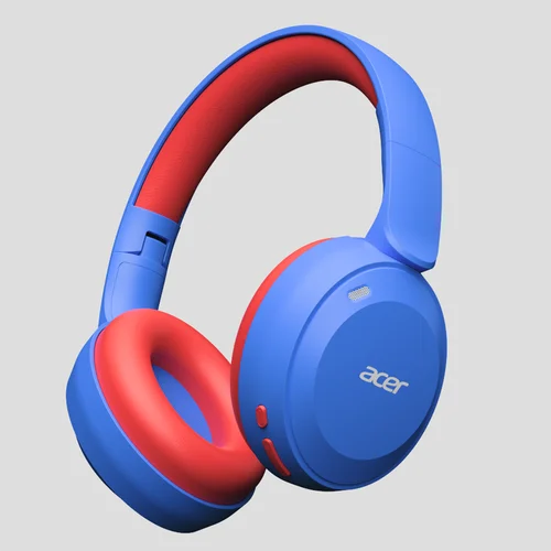 Imagen 2 del producto Nuevos auriculares inalámbricos Acer Kids Bluetooth estéreo HiFi con cancelación de ruido auriculares para juegos auriculares plegables con micrófono