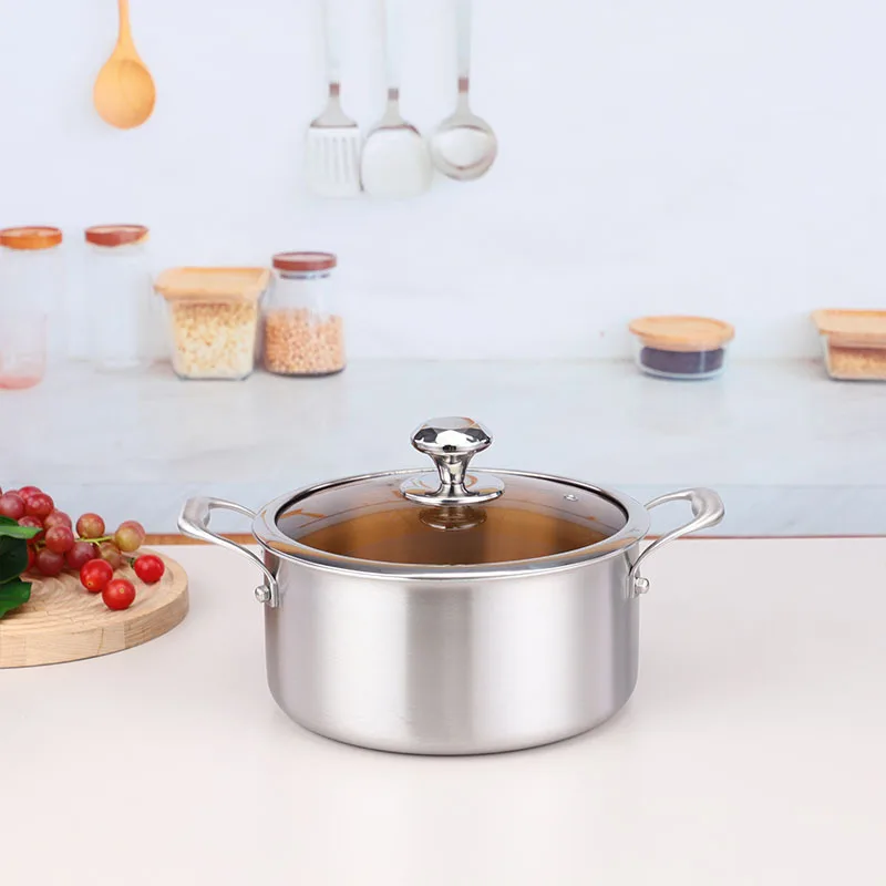 DSA high-grade stainless steel thirteen-piece set of non-stick pans, frying and stewing soup pots, pans, gifts