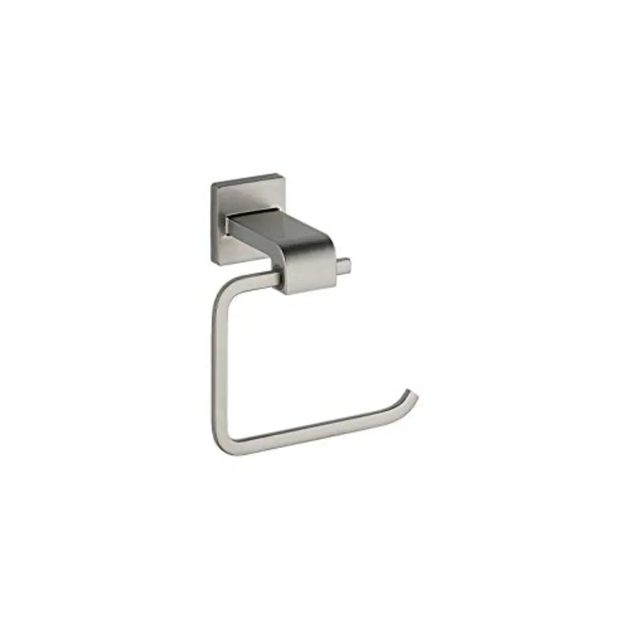

77550-SS Ara Wall Mount Open Square Toilet Paper Holder Bath Hardware Accessory in
