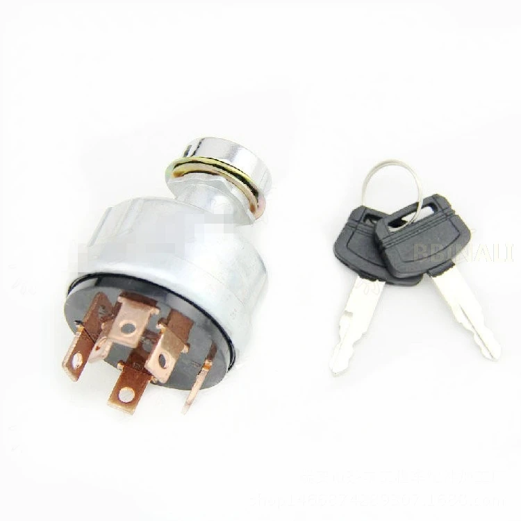 

For Kobelco Sk200-8 Ignition Switch Start Switch Electric Door Lock 6 Plug Electricity Injection Excavator Accessories