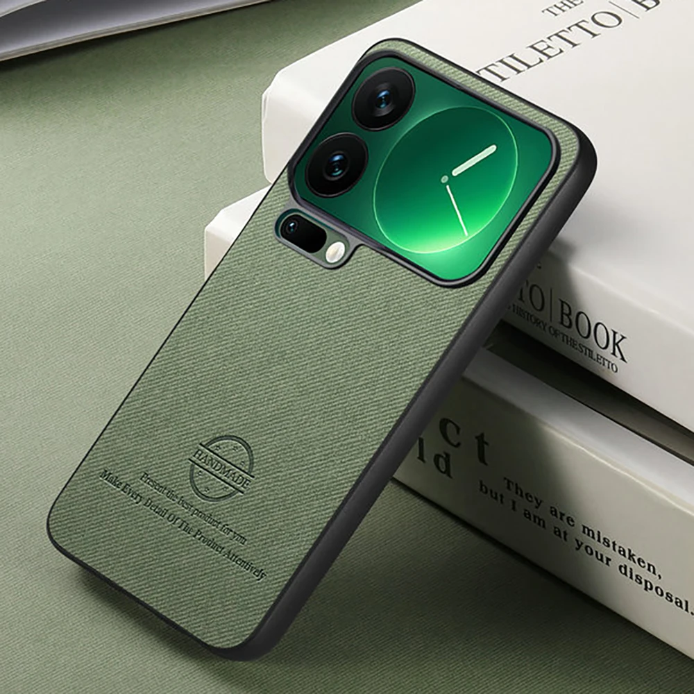 

For Xiaomi 17 Ultra 5G Wireless Charging Leather Back Cover for Xiaomi 17 Pro Max Luxury Case Mi 15 Ultra 15T Pro 17 Etui