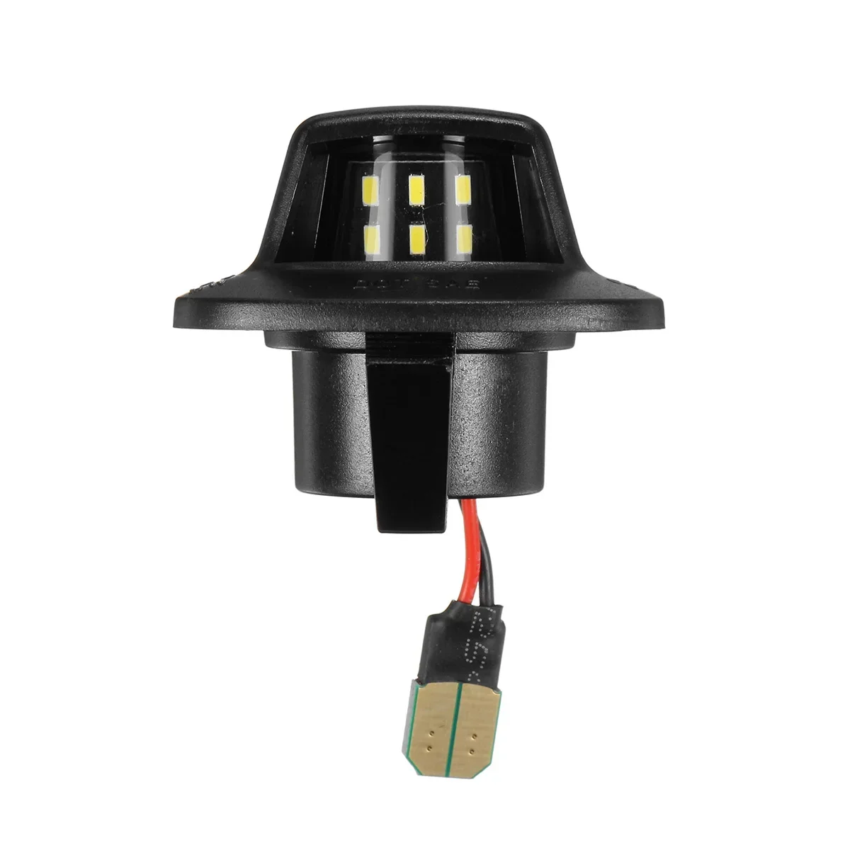 For Nissan Navara D40 Frontier for ACMAT ALTV for Suzuki Equator 2pcs LED License Number Plate Light Car License Plate Lamp