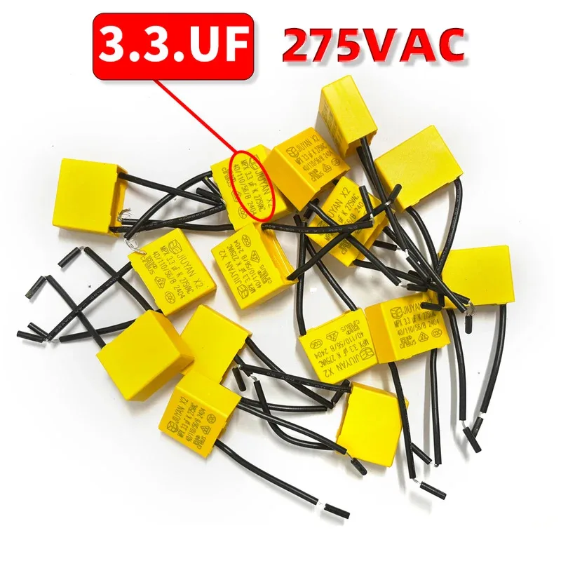3.3UF  Safety Capacitor 275VACPolypropylene Film Capacitor，Suitable for smart touch switches without neutral