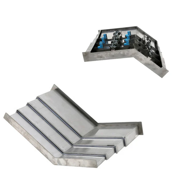 

Steel Plate Telescopic Machinery Guard Shield Telescopic Bellow Cover for CNC