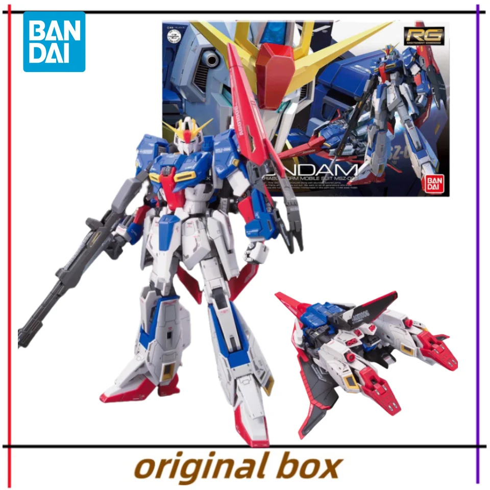 

Bandai Figure Model ZETA GUNDAM RG AEUG ATTACK USE PROTOTYPE VARIABLE MSZ-006 Anime Figures Toys Gift for Kids Genuine Unopened