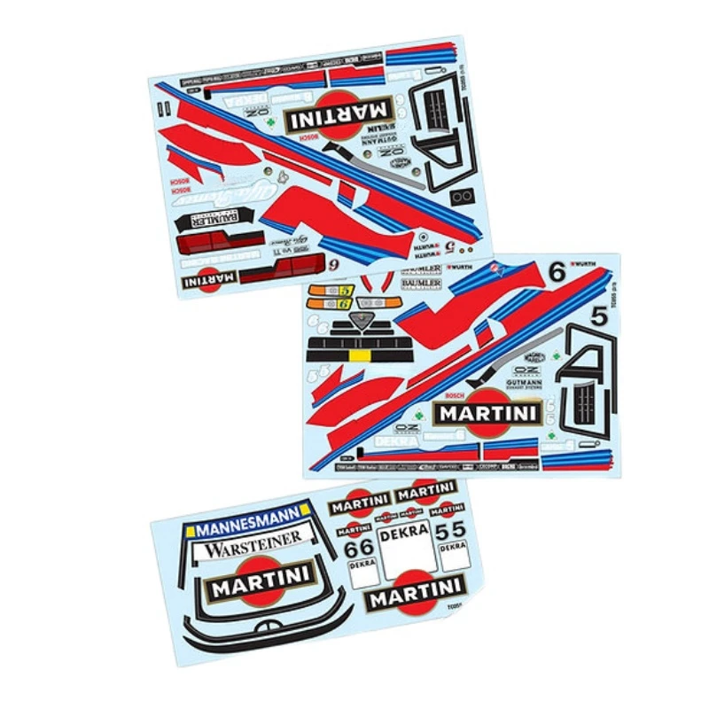 Martini Decal Sheet for 1/10 On Road body Alfa Romeo 155 V6 TI