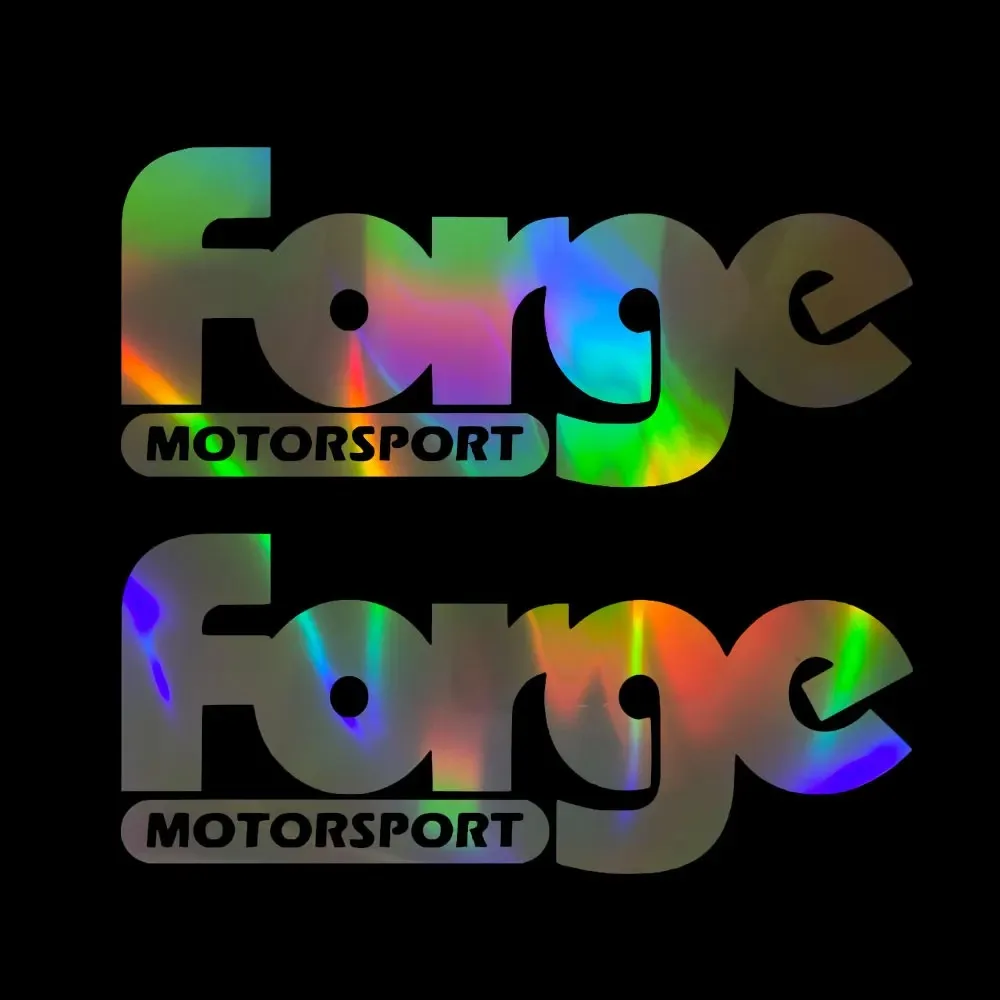 

2pcs stickers vinyl pack forge sponsor stickers