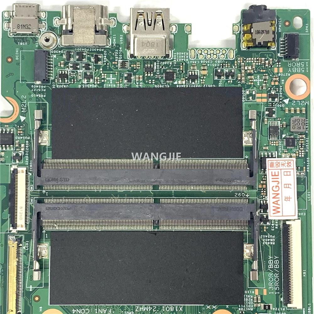 Imagem -04 - Placa-mãe 168881 para Dell Inspiron 17 7773 Cn0y11g4 0y11g4 Y11g4 com I78550u Cpu 100 Testado