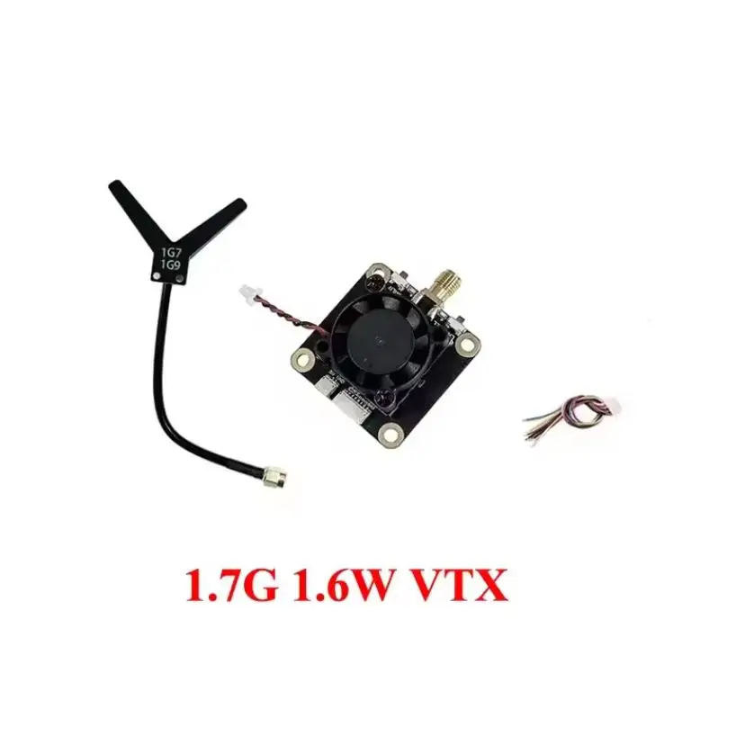 1.7G 1.6W FPV VTX 1.7G 1.9G VRX 8CH FPV Wireless Video Transmitter Receiver Module PAL/NTSC For FPV Goggles Fatshark Skyzone