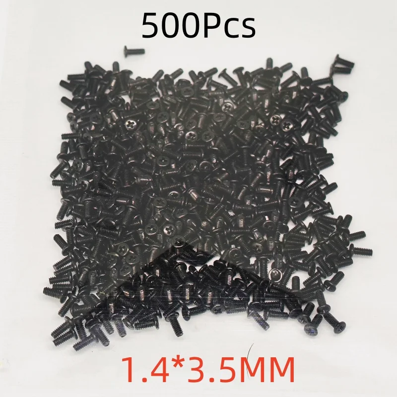 500pcs/Lot 3.5mm  Screws For Samsung Galaxy S21 S22 S23 S24 Ultra S8 S9 S10 S20 Plus Note 20 Ultra Note 10 Plus 9 8 Phone Screw