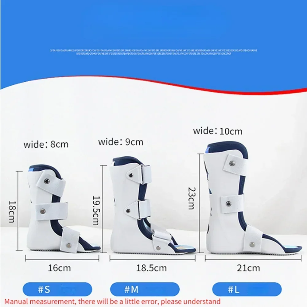 Children Ankle Joint Fracture Fixation Brace Kid Foot Drop Support Splint Varus Valgus Orthotics Ankle Sprains Recovery Band New