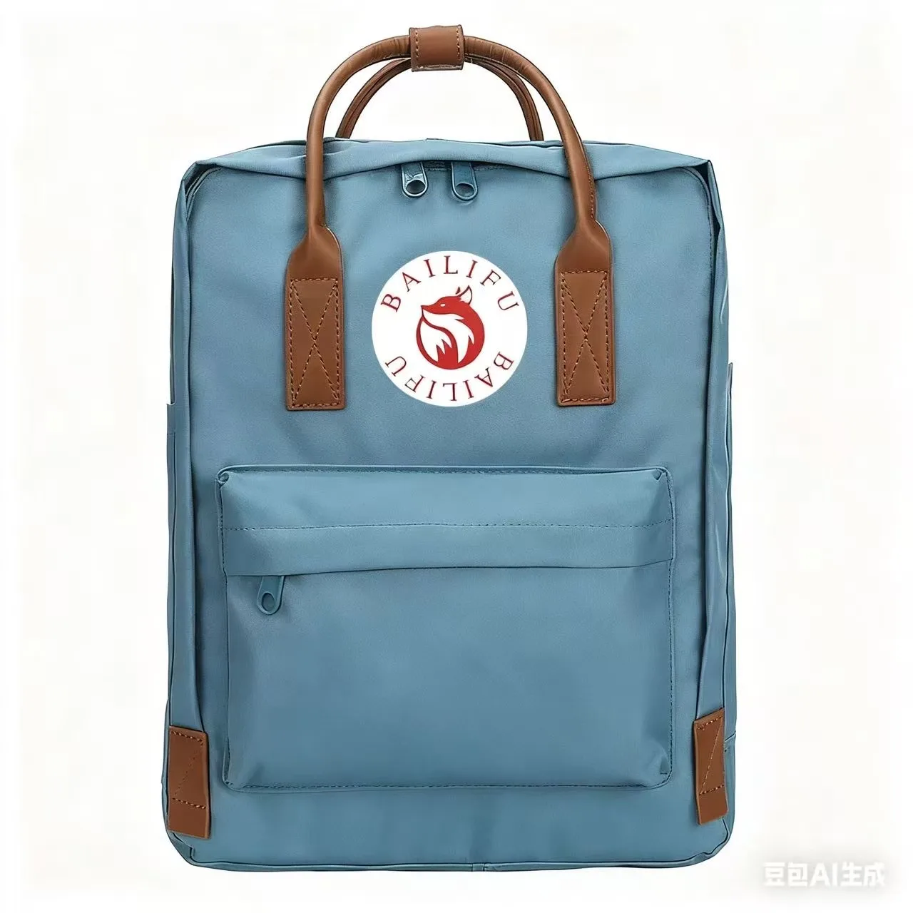 حقيبة ظهر من النايلون فوكس من الجيل الثاني مقاومة للماء للنساء والفتيات والطلاب حقيبة كمبيوتر للسفر والمدرسة واسعة #1