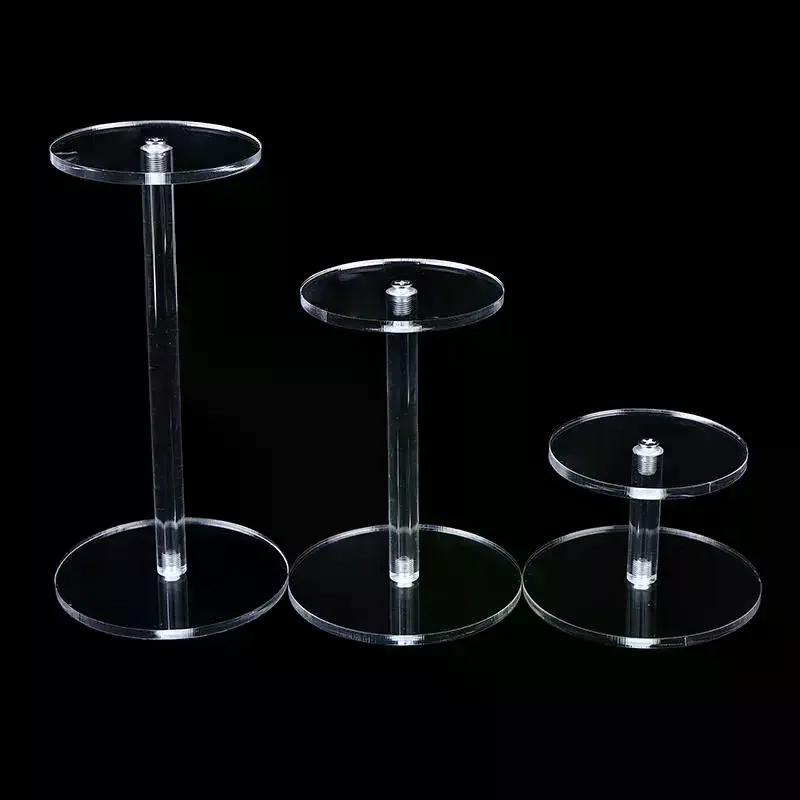 

Transparent Frame Round Jewelry Display Stand Acrylic Clear Bracelet Organizer Shelf Jewelry Storage Rack