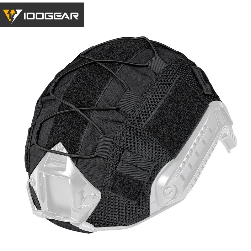 IDOGEAR-funda táctica para casco Ops-Core FAST PJ, equipo de juego de guerra de Paintball, cubierta para casco CS FAST 3802