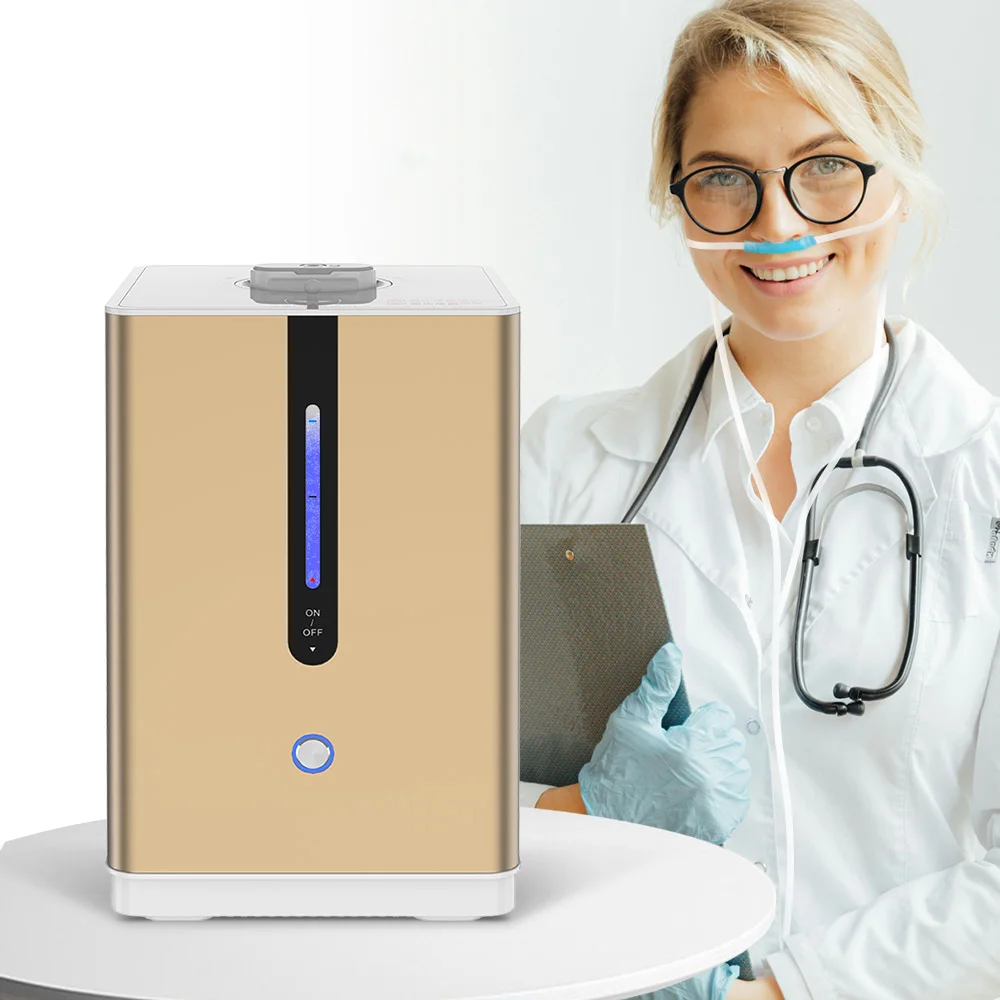 Dropshipping SPE PEM 150ml Brown Gas Generator Portable Electrolysis Inhaler Hydrogen Breathing Inhalation Machine Generator