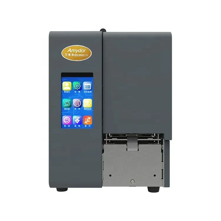 AMD41F Digital Business Cards Hot Stamping Machine Business Card Printer for Garment Tags Printing