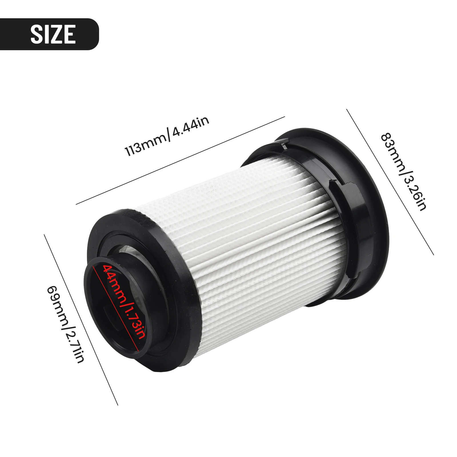 Filtro de poeira fino para miele triflex1 fsf pro cat & dog-fsf aspirador de pó varrendo robô filtro de substituição doméstico