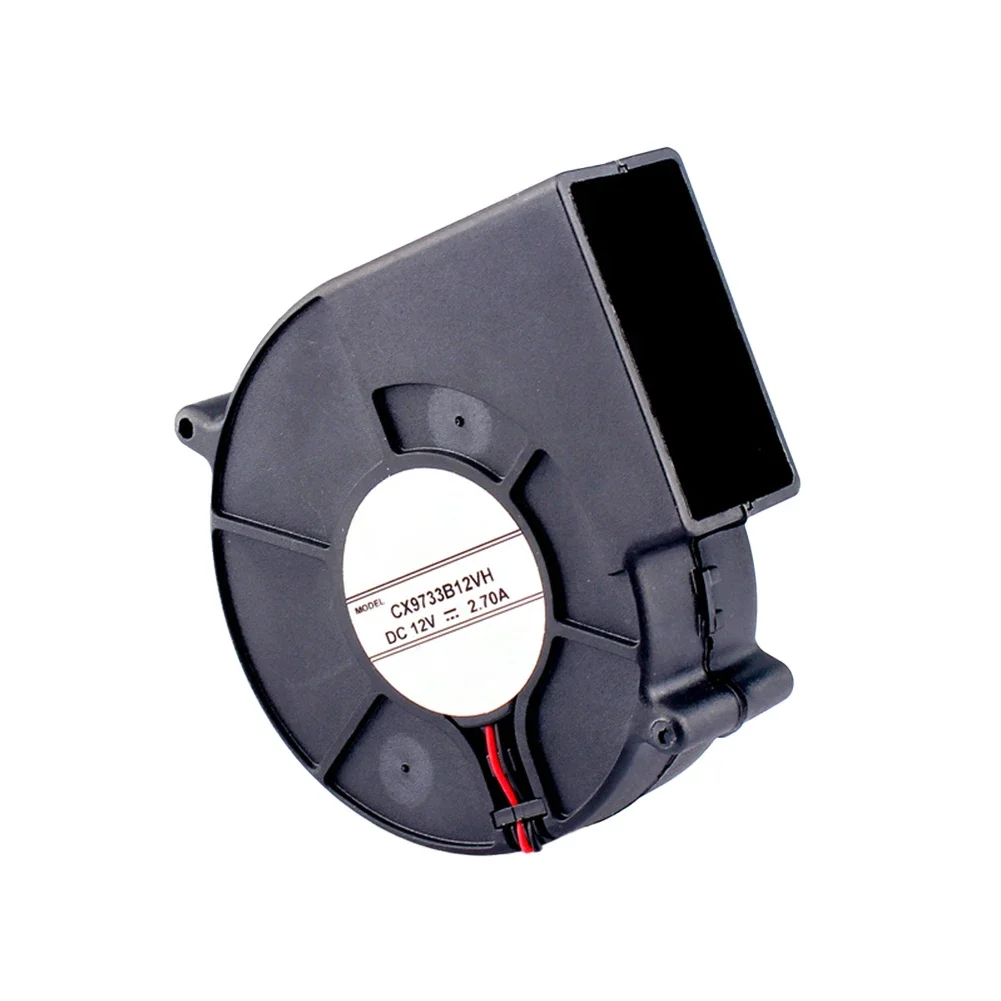 Efficient Turbo Blower Fan DC12V24V Brushless Cooler Ball Bearing Centrifugal Exhaust Fan Optimal Airflow for Device Cooling