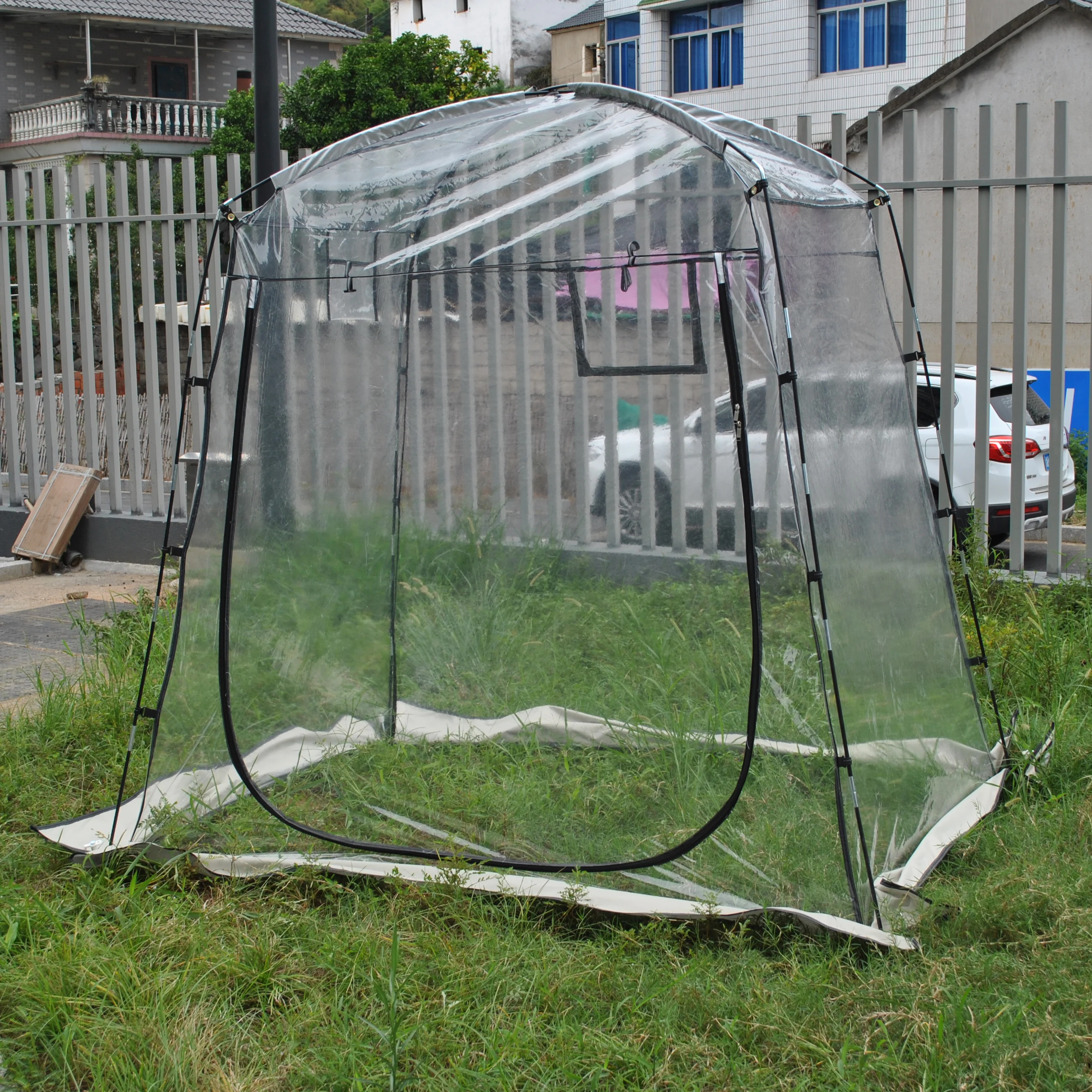 

2 Person Clear Sports Tent,Transparent Bubble Tent, Weatherproof Pod Tent Shelter for Outdoor Events, Soccer, Football, Fishing