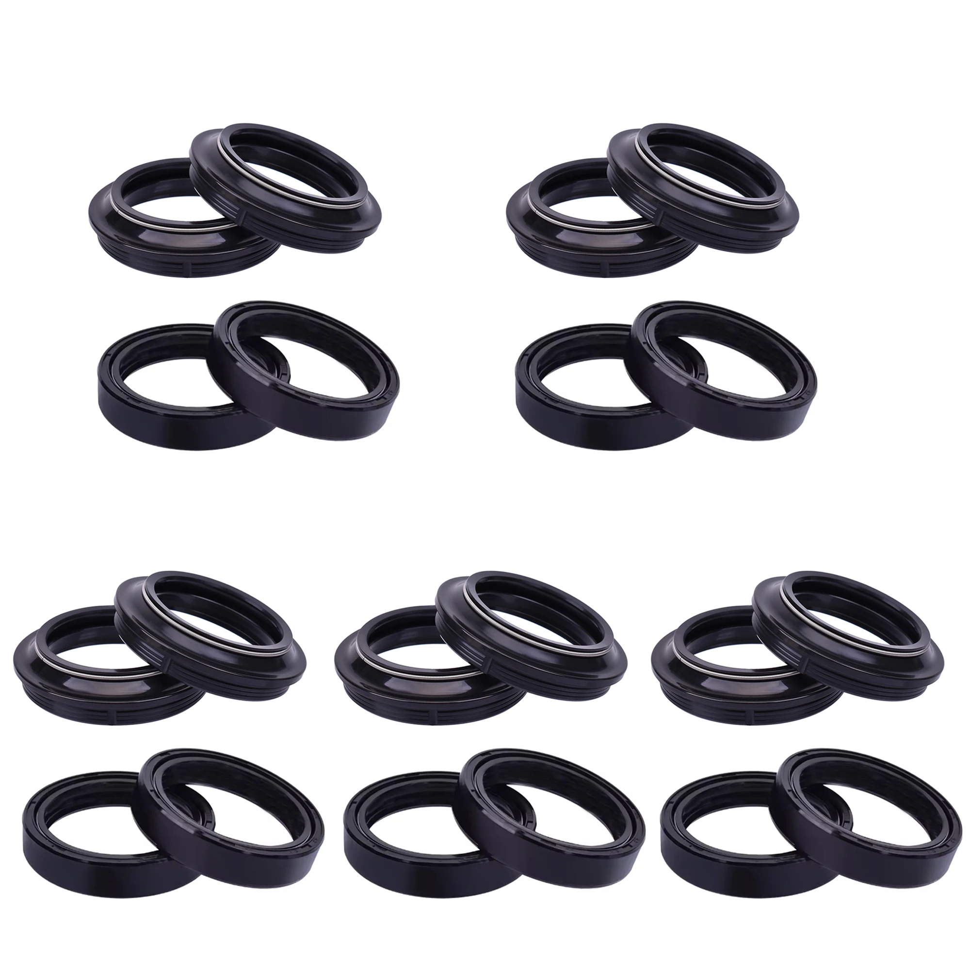 

37x50x11 Front Fork Oil Seal & Dust Cover For Suzuki VS700 GS750L GS750E XN85 GSX