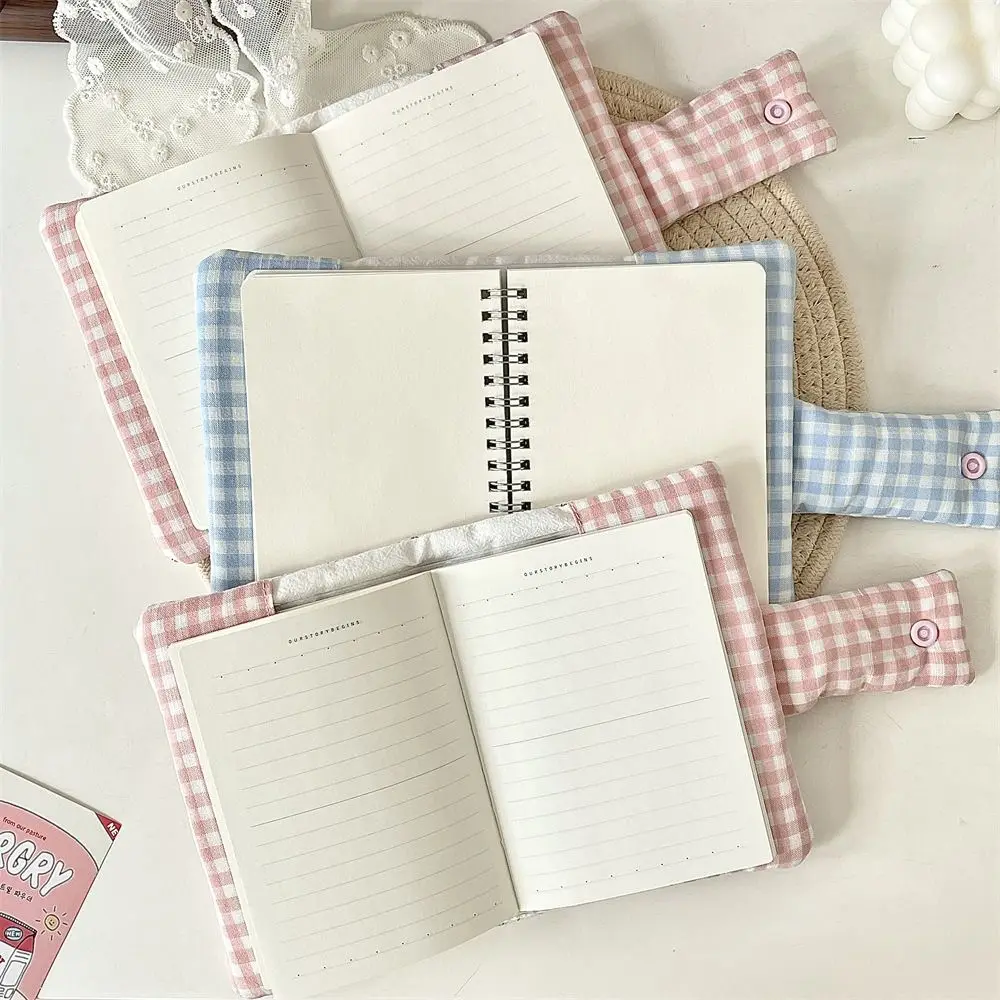 Multipurpose Floral Patterns Notebook Detachable Diary Stain Resistant Floral Print Diary Book Aesthetic Fabric