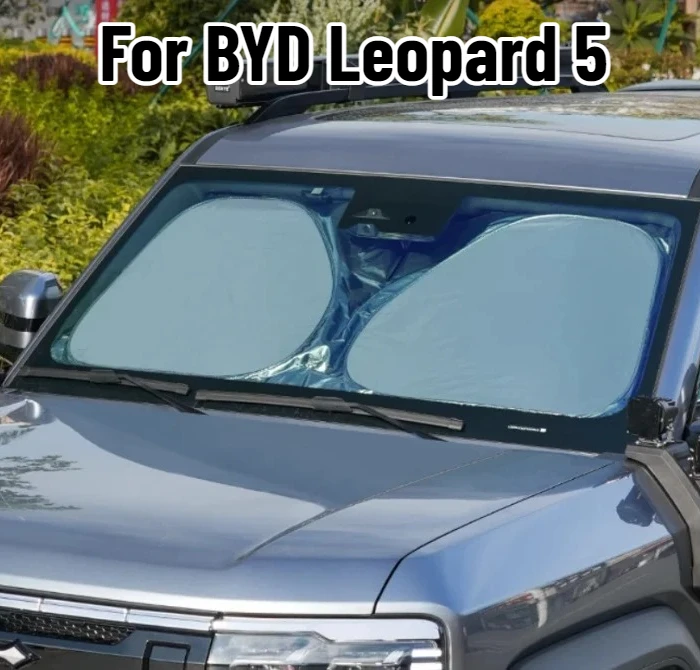 For BYD Leopard 5 Side Window Sunshade UV Protection Heat Insulation Foldable Light Block Car Interior Mod Upgrade Accessories