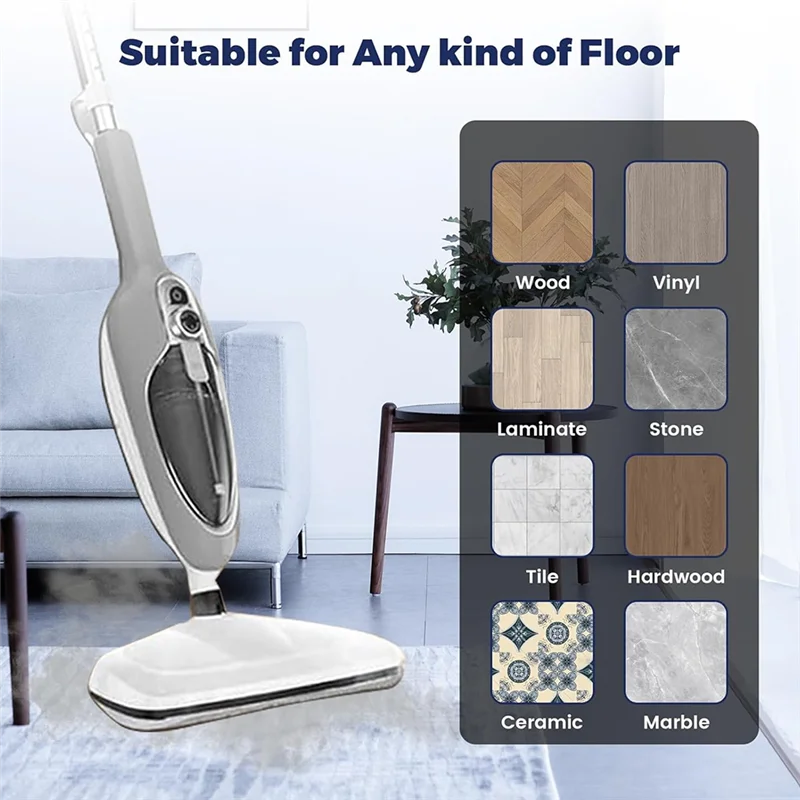 6แพ็คSteam Mop PadsสําหรับNeugo NE033/NE033M & Mxnsewr Steam Mopเปลี่ยนแผ่น