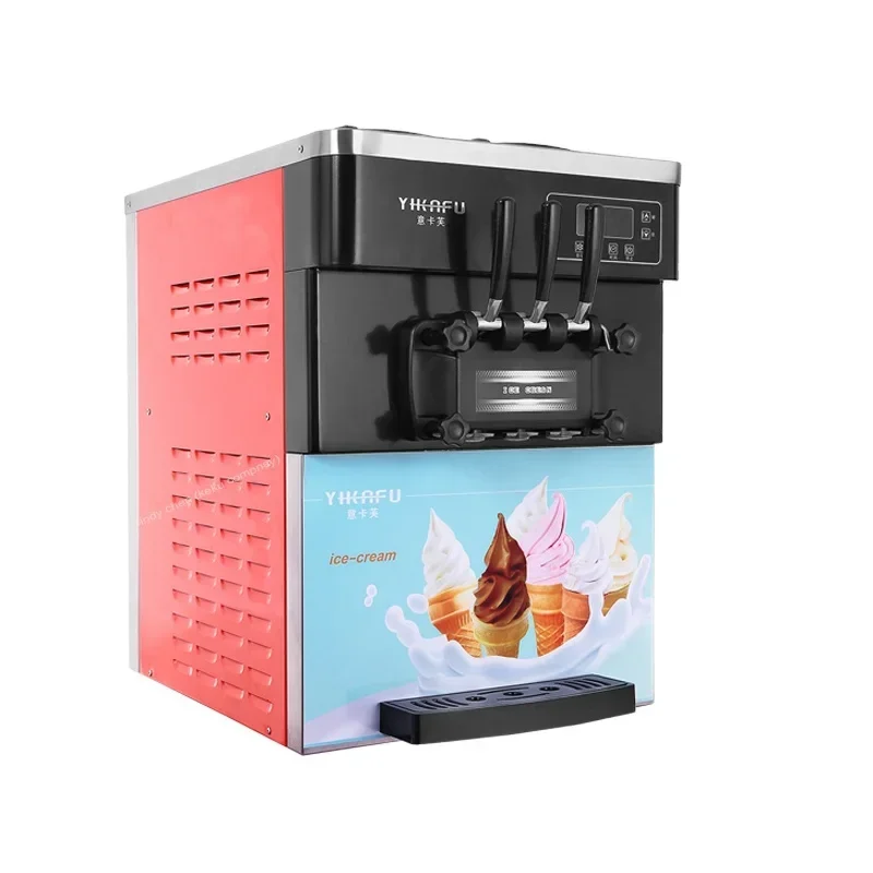 exquisite craftsmanship Customized Design  Different Color Counter Top Ice Cream Machine Small