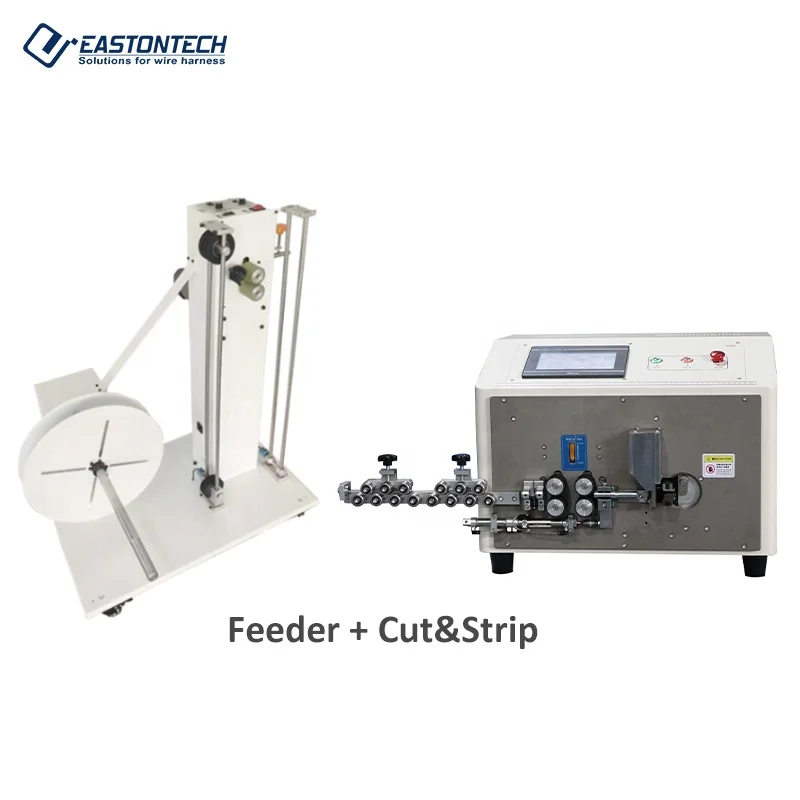 EW-3075 Fully Automatic 1-25mm2 Cable Wire Bending Machine Wire Stripping And Bending Machine