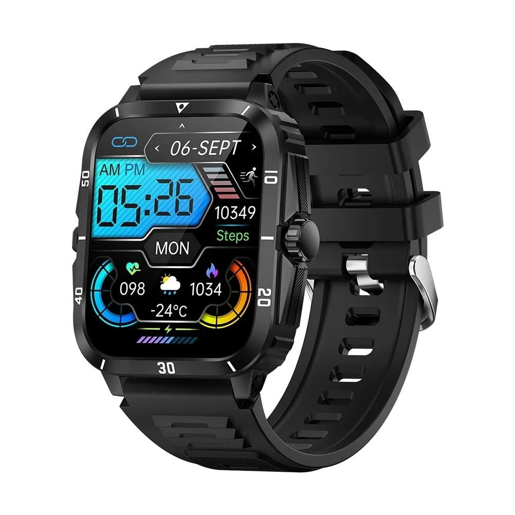 

for Doogee S110 S100 Pro Smart Watch Outdoor sports Watch Depth Waterproof Measuring Heart Rate Blood Pressure Bluetooth Call