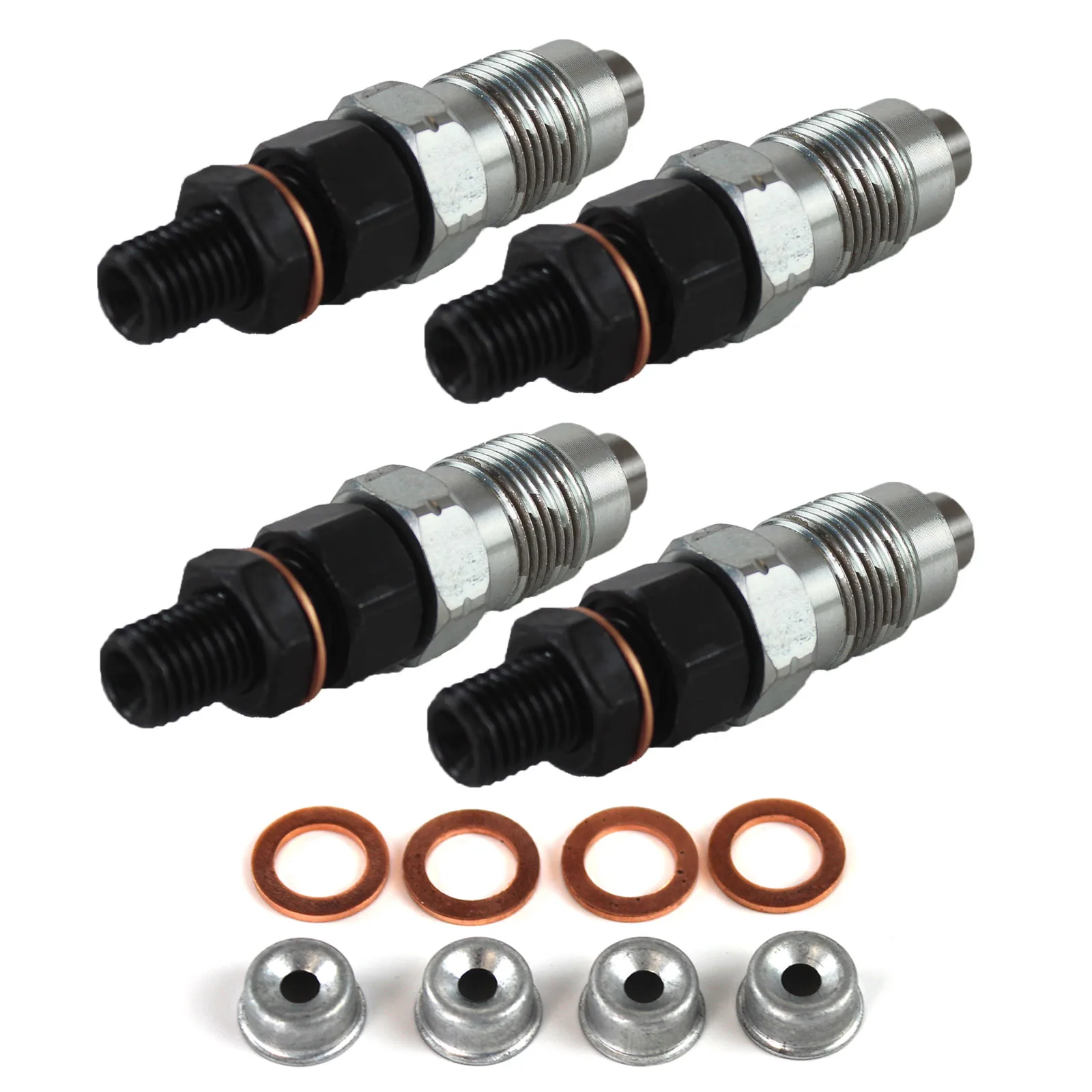 

4pcs Fuel Injectors for Kubota Engines V2203 V2003 V1903 D1703 L3940 16454-53905 Engine Replacement Parts Car Accessories