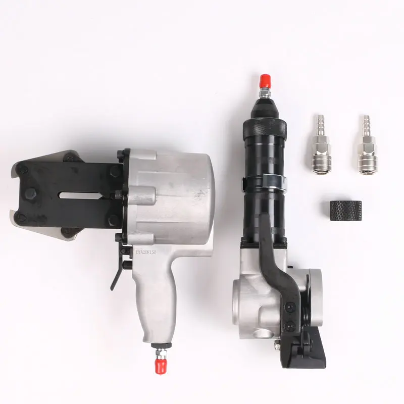 Prasa pneumatyczna z paskiem stalowym Hanpai hurtowo, przenośna prasa pneumatyczna z paskiem stalowym, prasa pneumatyczna z blachy żelaznej