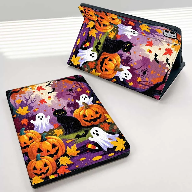 أنماط فنية للهالوين لجهاز iPad Pro Air Mini 1 2 3 4 5 6 7 7th 8th 9th 10th 11th 10.2 9.7 10.5 10.9 11 12.9 حافظة كمبيوتر لوحي #1