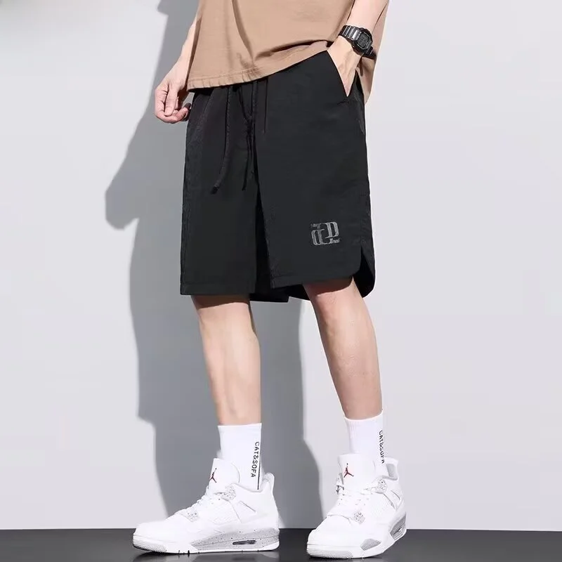 

TUCANO Ice Silk Thin Qui Dry Casual orts Мужские летние корейские версии Цветные свободные брюки пять четвертей Дышащие