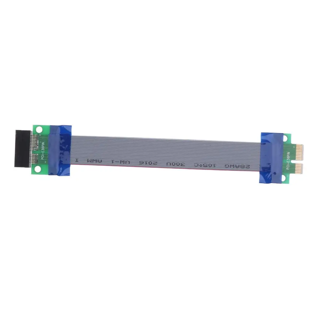 Pcie Riser Card Cable Flexible Extension Cable Pcie 1X Adapter Riser Cable for 1U 2U Server Chassis