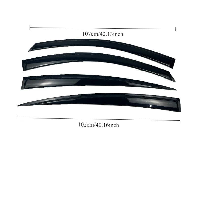 For Nissan Sunny 2012-2016 Window Visor Wind Sun Rain Guard Deflector Shade Shelter