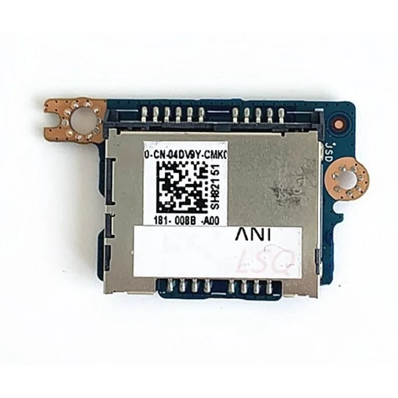 New Power Button Board for DELL XPS 9500 SD Card IO Circuit Audio Board LS-H821P 0H2HGT