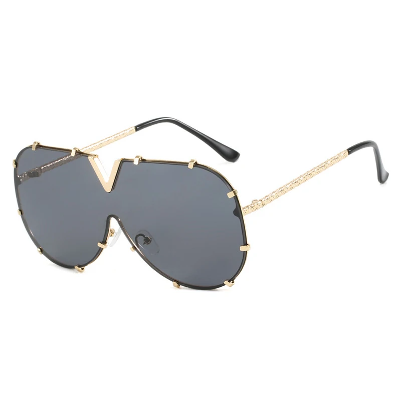 AliExpress DOHOHDO 2026 Metal Oversized Pilot Outdoor Sunglasses Fashion Women Men Sunglasses Female Driving Cycling Travel Windproof Goggles UV400