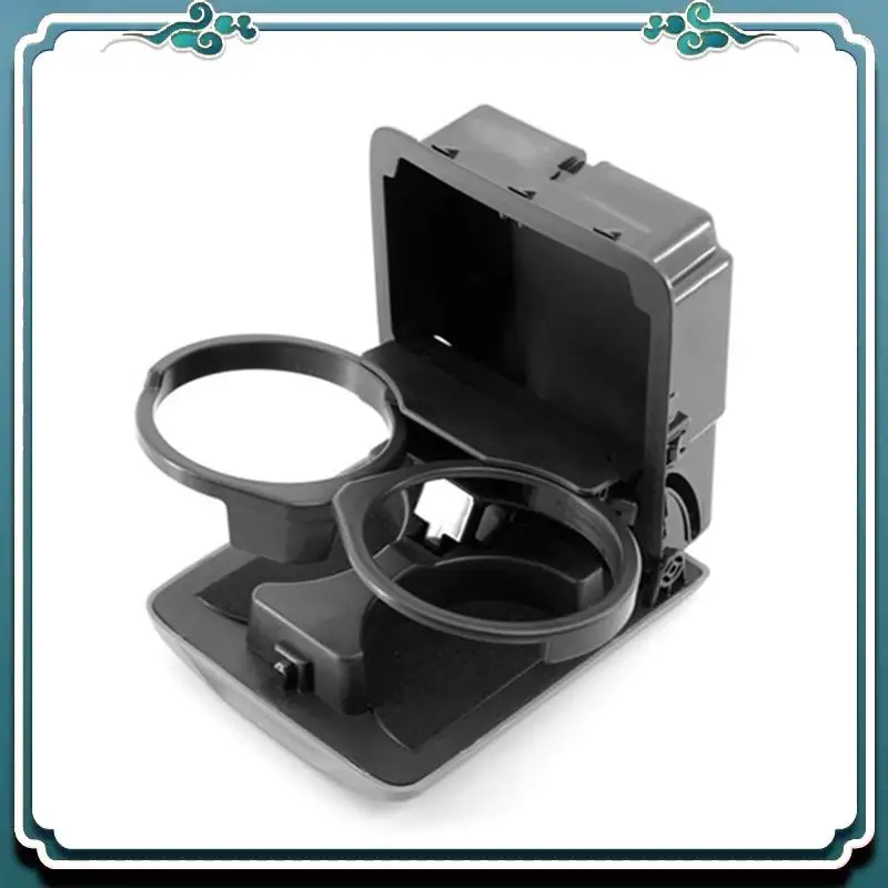 

ABTU-66150SA100ND Car Console Rear Cup Holder Gray For Subaru Forester 2003-2008 Armrest Box Rear AC Air Outlet Drink Holder Par