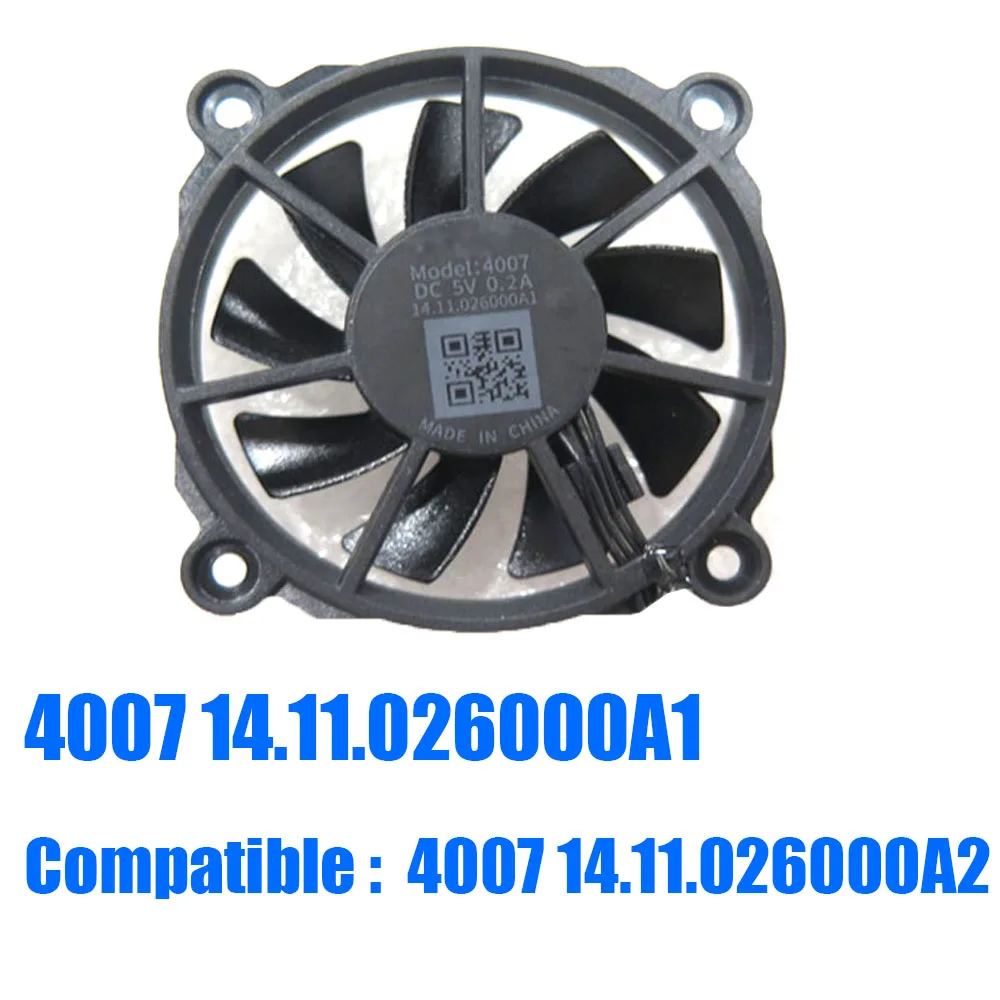 

4007 14.11.026000A1 Compatible 4007 14.11.026000A2 DC5V 0.2A Mini PC Fan