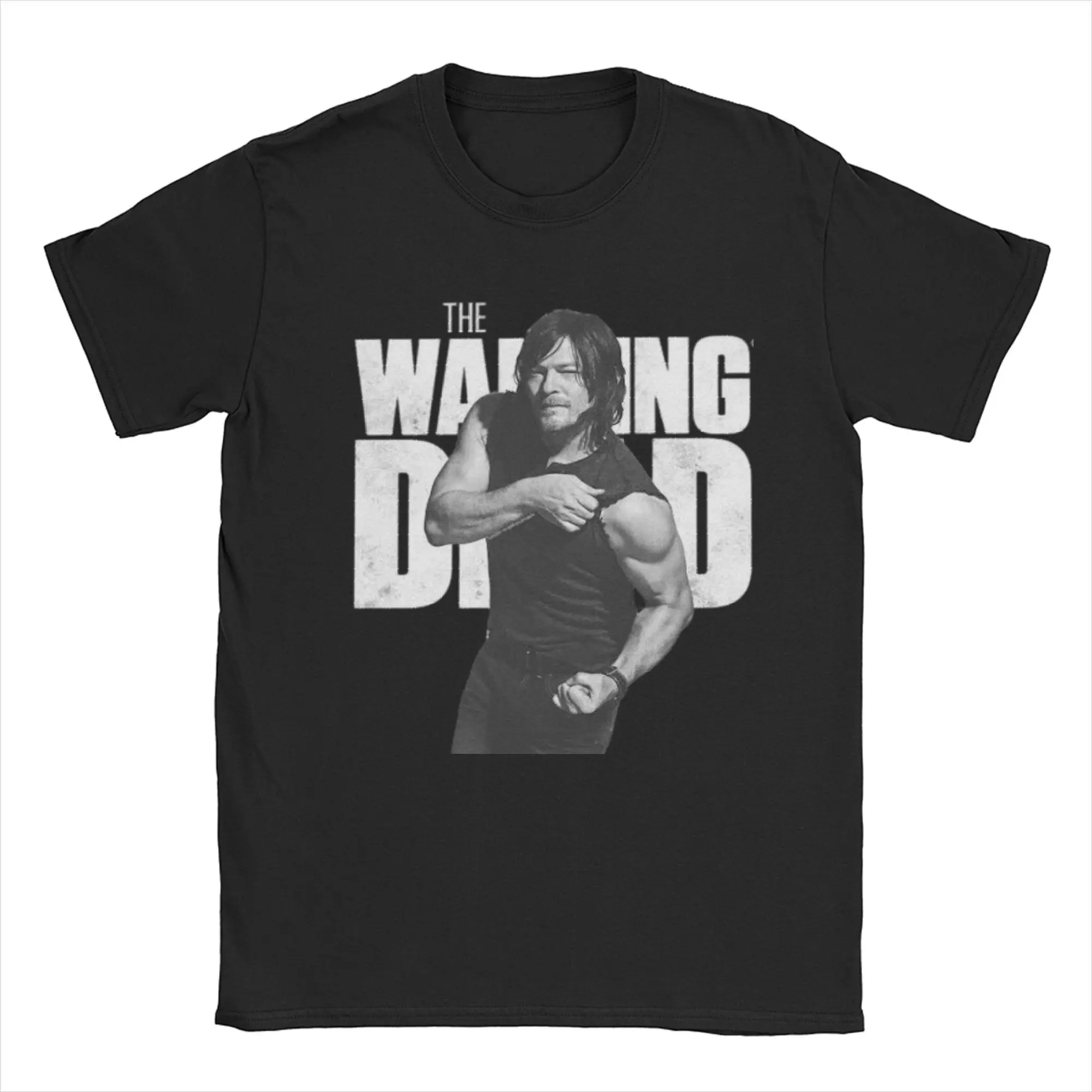 The Walking Dead T Shirts for Men Women 100% Cotton Fashion for Male T-Shirt Crew Neck Daryl Dixon Tee Shirt Short Sleeve Tops