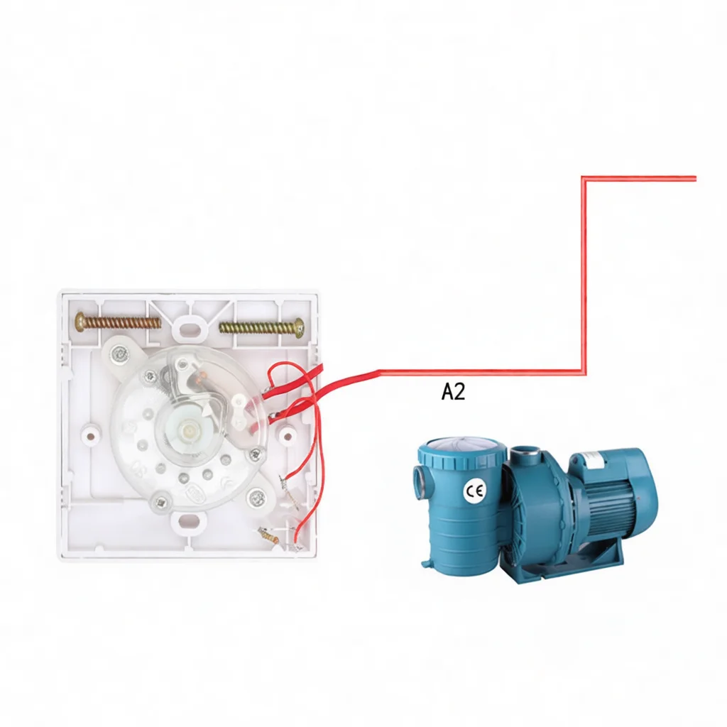 Mechanical Countdown Timer Switch Wall Socket Auto Off Controller For Kitchen Ventilation Fan Water Pump Circuitry
