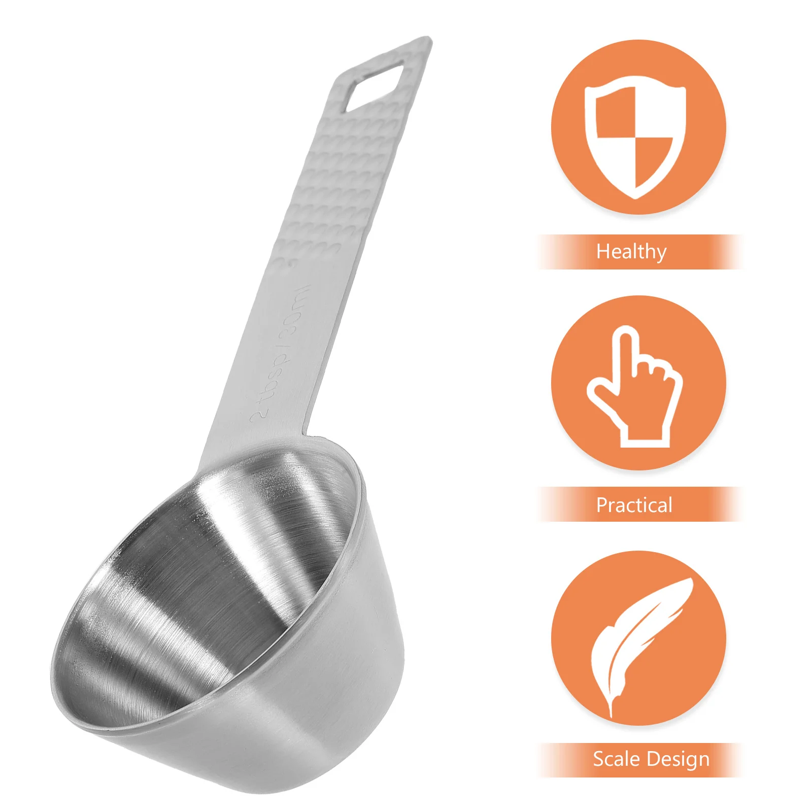 

Measuring Spoon Stainless Steel Scale Markings For Coffee Seasoning Fruit Powder Kitchen Baking Cooking Measuring Spoons