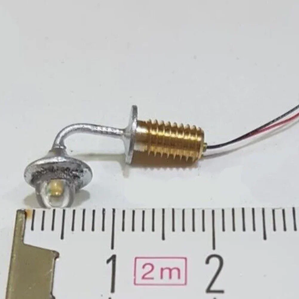 10-częściowy model kinkietów Lampy uliczne LED 1-płomień do domów H0 Zestaw do budowania modeli Dekoracje ogrodowe Lampy ścienne Akcesoria do modeli