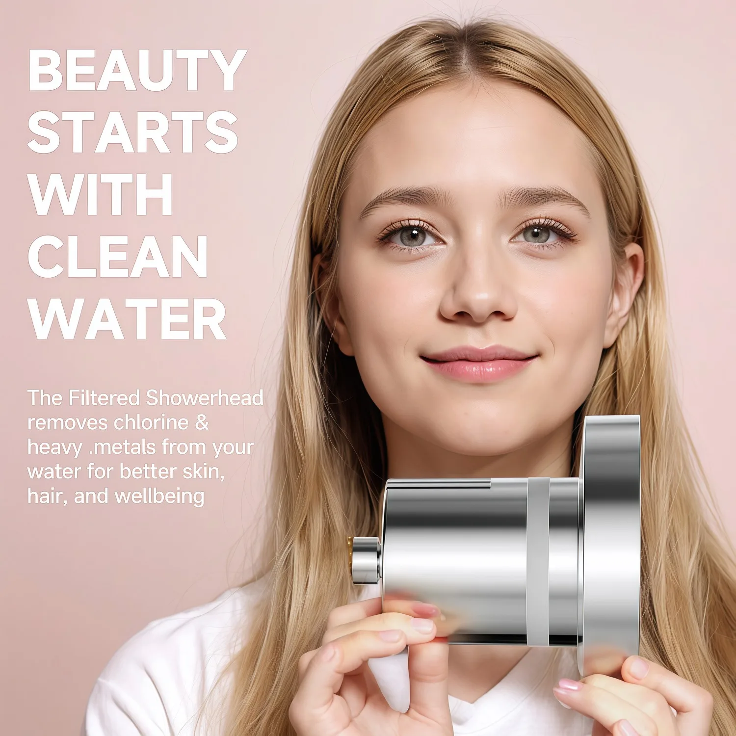 

Professional High Pressure Shower Filter Deep Filtration Removes 99% Chlorine & Impurities Shower Head